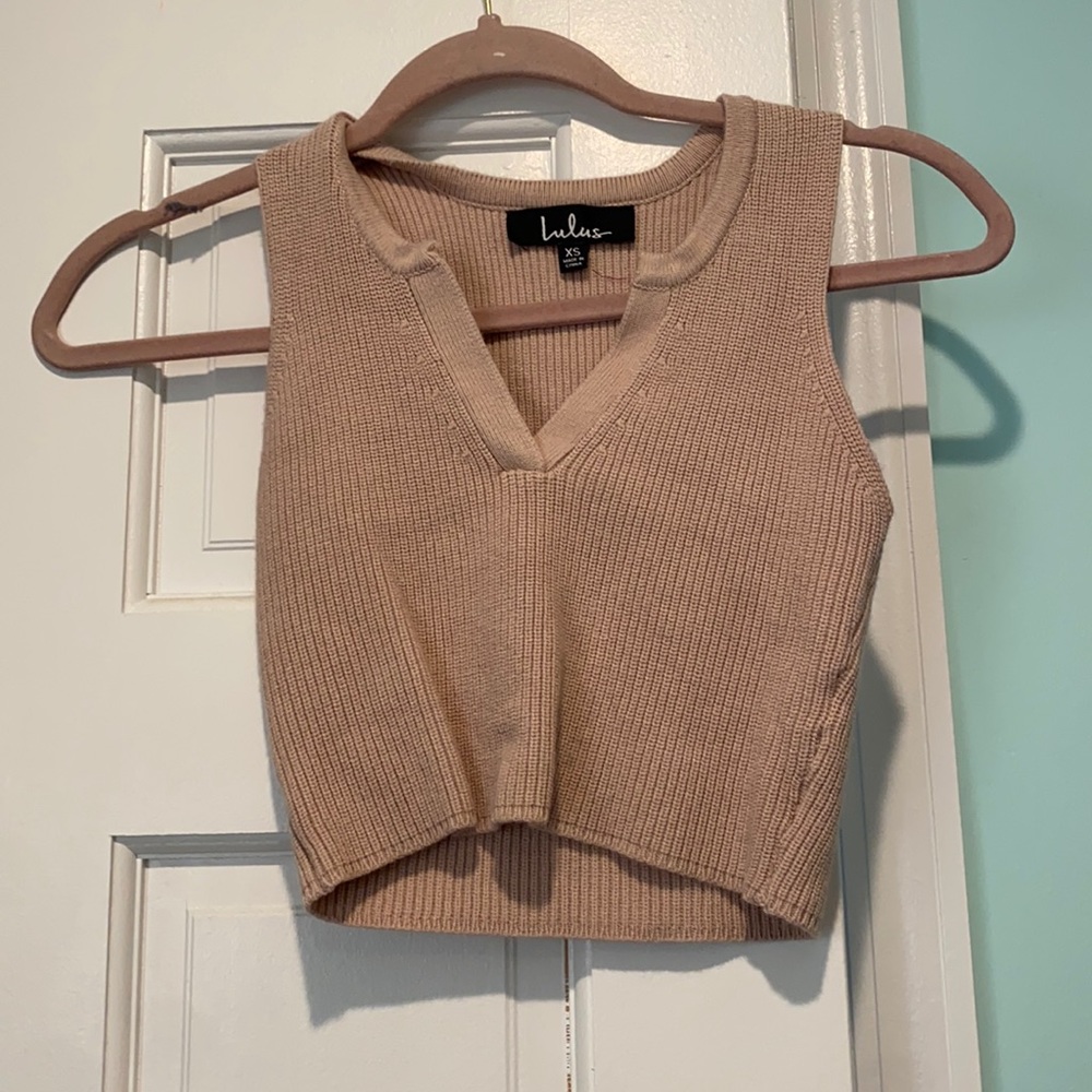 Beige top